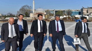 Genel Sekreter Raev ilk resmi ziyaretini Osmangaziye yaptı