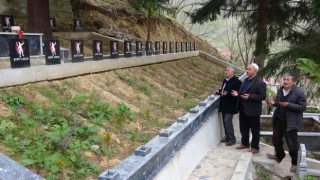 Giresunda Harşit Çayı şehitlerine vefa