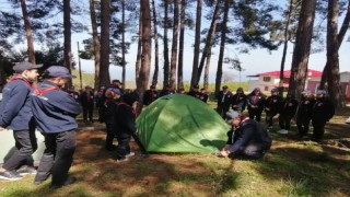 Giresunda pandeminin ardından ilk izci kampı gerçekleştirildi