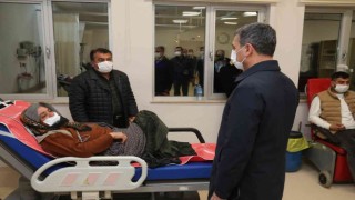 Gölbaşı Belediye Başkanı Şimşek sağlık çalışanları ile sahurda bir araya geldi.