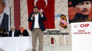 Gömeç CHP “Ahmet Ercan” dedi