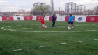 Görme Engelliler B1 Futbol Milli Takımı Kayseride kamp yapıyor