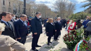 Gürcistanda 9 Nisan faciasının kurbanları anıldı