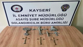 Güven timleri tarihi eser yakaladı