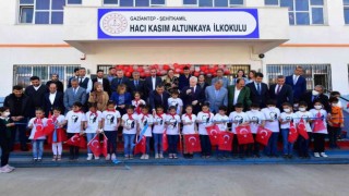 Hacı Kasım Altunkaya İlkokulu eğitime açıldı