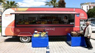 Halk Adamarket Karavanı hizmete girdi
