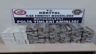 Hatayda kaçak sigara operasyonu