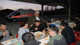 Hisarcıkta iftar çadırı iki yıl aradan sonra tekrar kuruldu