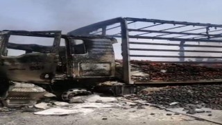 IKBYde tünelde yangın: 7 araç küle döndü
