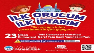 İlk Orucum İlk İftarım etkinliği TOKİde