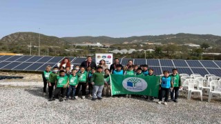İlkokul öğrencileri Alanya Belediyesinin GES Projesini gezdi