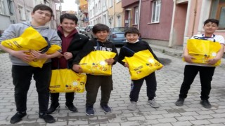 İmam Hatip Lisesi öğretmen ve öğrencilerinden örnek davranış