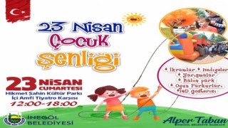 İnegölde 23 Nisan dolu dolu geçecek