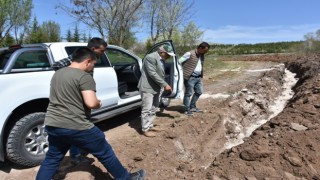 İnönü Belediyesi Martlı Suyu hattını yeniliyor