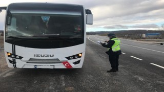 İşçi ve personel taşıyan servislere özel denetim gerçekleştirildi