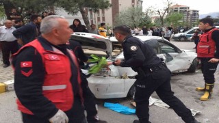 Ispartada trafik kazası: 2 yaralı