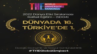 İstanbul Gelişim Üniversitesi, “Kaliteli Eğitim” alanında dünyada 16ncı, Türkiyede 1inci