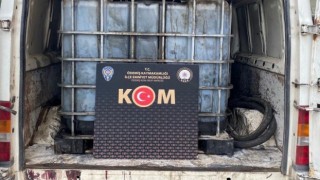 İzmirde kaçak akaryakıt operasyonu: 2 gözaltı
