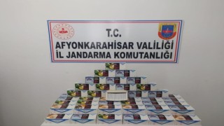 Jandarmadan kaçak sigara operasyonu