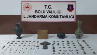 Jandarmadan tarihi eser operasyonu: 1 gözaltı