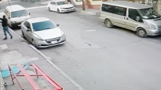 Kablo hırsızları kamerada