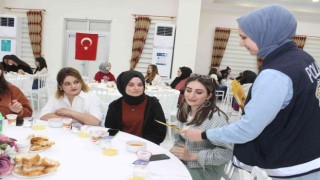 Kadına şiddetin önlenmesi için polis her fırsatı değerlendiriyor