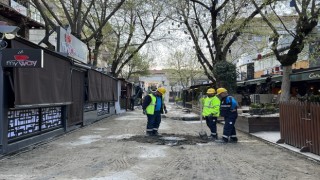 Kafeler Sokağı yenilenen yüzüyle bölgeye değer katacak