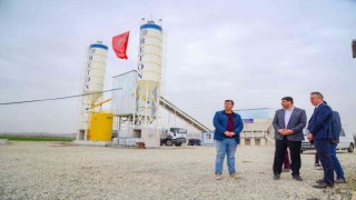 Kahramankazan Belediyesi kendi betonunu üretmeye başladı