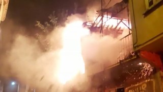 Kahramanmaraşta ikamet yangını korkuttu