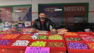 Karsta bayram şekerleri tezgahlarda yerini aldı