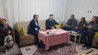 Kaymakam Malik Çalışır, ev ve esnaf ziyaretlerine devam ediyor