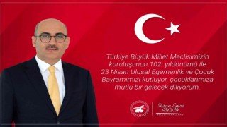 Kaymakam ve Belediye Başkan Vekili Aydından, 23 Nisan Ulusal Egemenlik ve Çocuk Bayramı mesajı