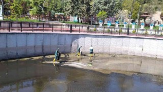 Keçiörende dere yatakları temizleniyor