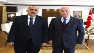 Kent Konseyi Başkanı Tanferden Başkan Sekmene ziyaret