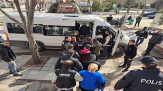 Keşanda eş zamanlı uyuşturucu operasyonunda 11 tutuklama