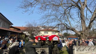 Kıbrıs gazisi son yolculuğuna uğurlandı