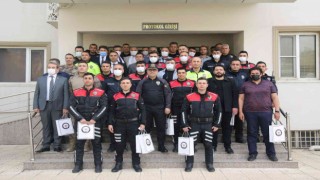 Kiliste başarılı polisler ödüllün derildi