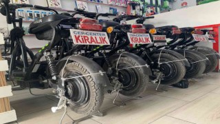Kiralık elektrikli bisiklet dönemi başladı
