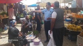 Kırıkhanda semt pazarlarında Ramazan denetimi