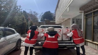 Kızılay ihtiyaç sahiplerini unutmuyor
