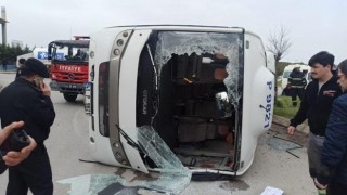 Kocaelide 22 kişinin yaralandığı trafik kazasında can pazarı yaşandı