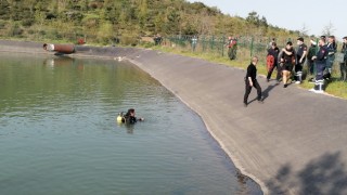 Kocaelide sulama göletine giren çocuk kayboldu