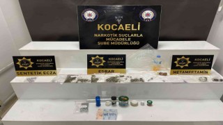 Kocaelide üç farklı uyuşturucu operasyonunda 3 kişi tutuklandı