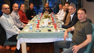 Kocaelispor maçı öncesi Bursasporda moral iftarı verildi