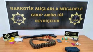 Konyada polis uyuşturucuya geçit vermiyor