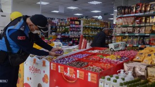 Köşkte zabıtadan bayram öncesi sıkı denetim