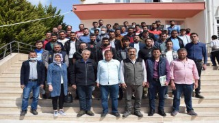 Kumlucada gönüllü orman yangınları mücadele ekibine seminer