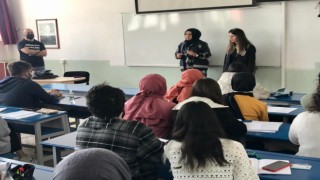 Kütahyada üniversite öğrencilerine KADES Uygulaması anlatıldı