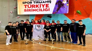 Lise öğrencilerinin Türkiye Şampiyonluğu sevinci