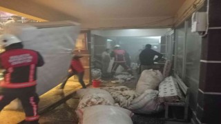 Malatyada depo yangını